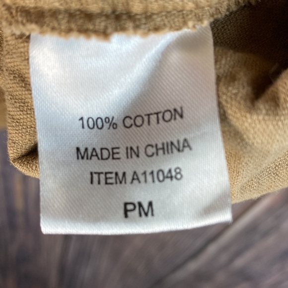 Appleseed’s Petites Carmel Colored Corduroy Jacket- Size Medium Petite - Picture 5 of 5